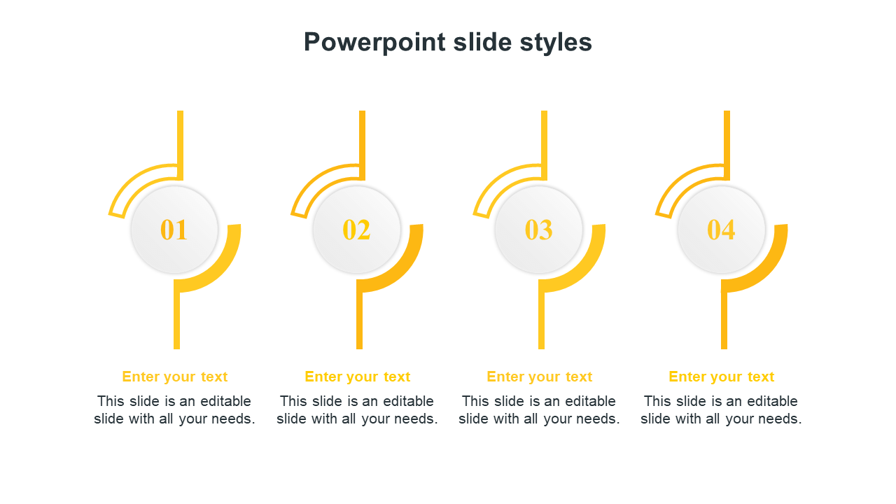 powerpoint slide styles-yellow
